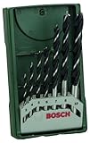 Bosch Mini X-line - Set de 7 brocas para madera (Ø 3/4/5/6/7/8/10 mm)