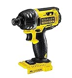 STANLEY FATMAX FMC645B-XJ - Atornillador de impacto 18V, 180 Nm, 6.35 mm (Sin...