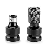 Yerozhui Paquete De 2 Adaptadores De Broca Para Llave De Impacto Adaptador De Zócalo...