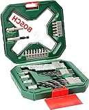 Bosch 34 uds. Set de puntas de atornillar y brocas X-Line (para madera, mampostería...